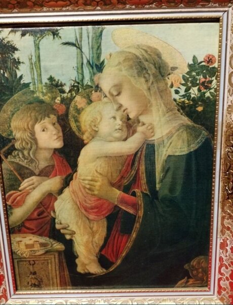 Tablou litografie Botticelli, anul 1945