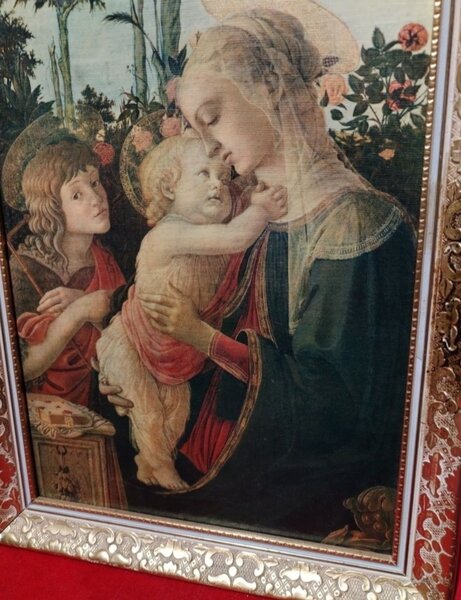 Tablou litografie Botticelli, anul 1945