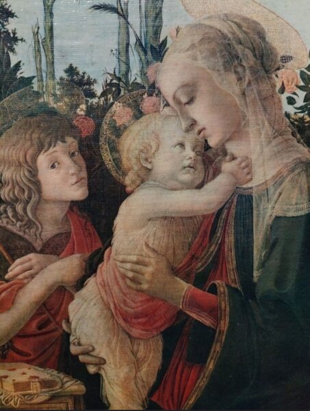 Tablou litografie Botticelli, anul 1945