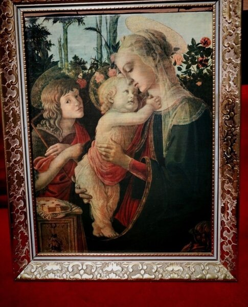 Tablou litografie Botticelli, anul 1945